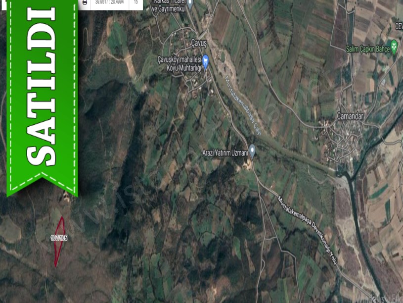 Bursa Mustafakemalpaşa Çavuş Mah ,14,400 m2 Müstakil Tarla  