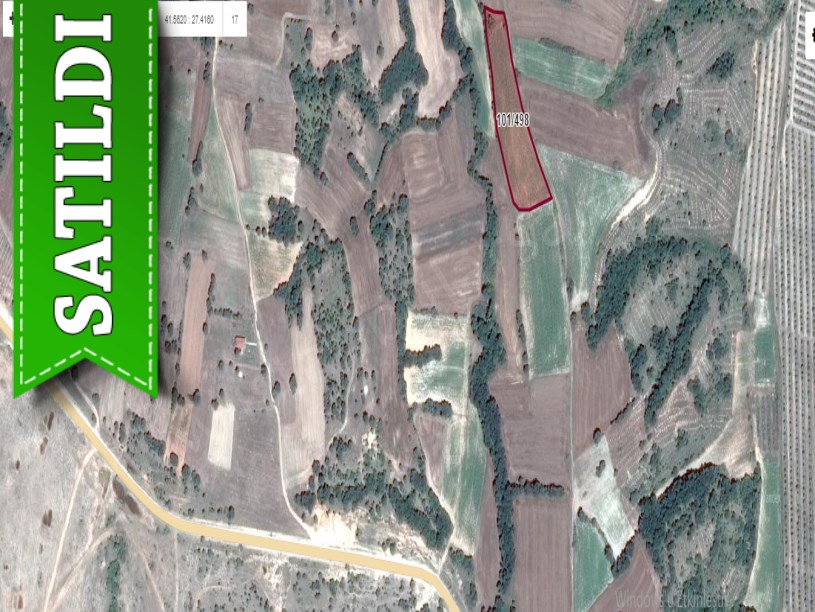 Kırklareli Lüleburgaz Ceylanköyde Satılık Tarla , 6,139 m2 Müstakil Yolu Var