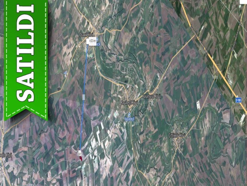 Kırklareli Lüleburgaz Ovacık Köyünde Satılık Tarla , 26,382 m2 Müstakil Çiftliğe Uygun Yolu Var