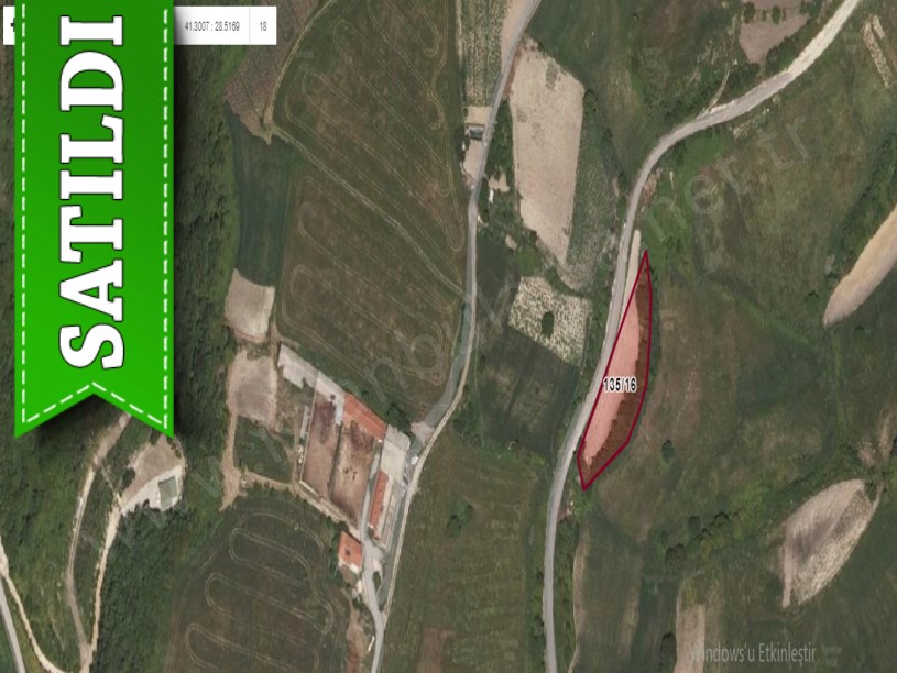 Çatalca Yazlıkköyde Satılık Tarla , 1,700 m2 Müstakil Yolu Var Çevrili 