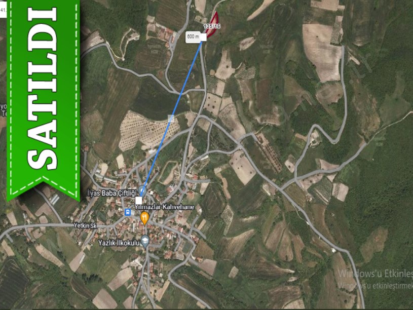 Çatalca Yazlıkköyde Satılık Tarla , 1,700 m2 Müstakil Yolu Var Çevrili 