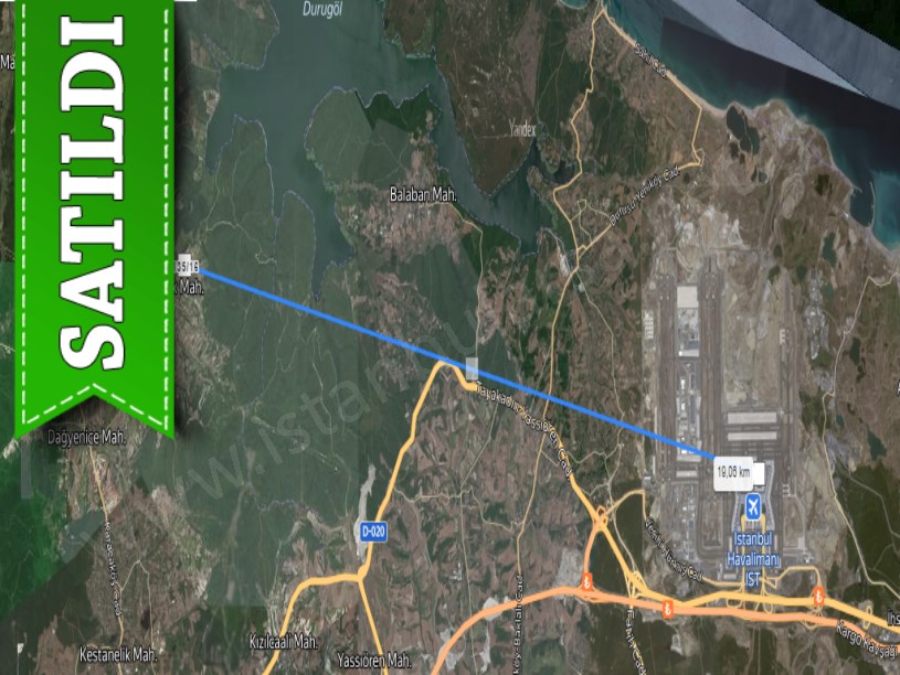 Çatalca Yazlıkköyde Satılık Tarla , 1,700 m2 Müstakil Yolu Var Çevrili 