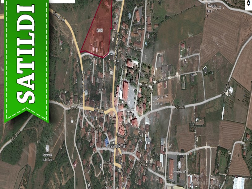 Çatalca Kestanelikte Satılık Arsa , 275 M2 Çevrili Merkezde 