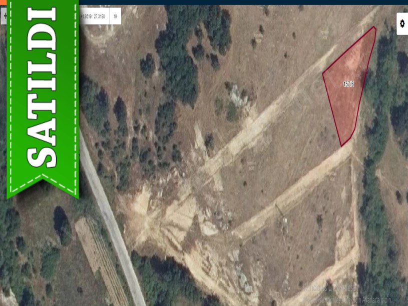 Kırklareli Merkez Koruköy Satılık Arsa , 893 m2 İmarlı Müstakil 
