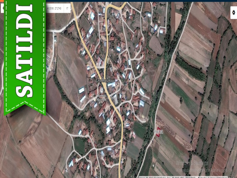 Kırklareli Lüleburgaz Çeşmekolu Köyünde Satılık Tarla , 300 m2 Tek Tapu