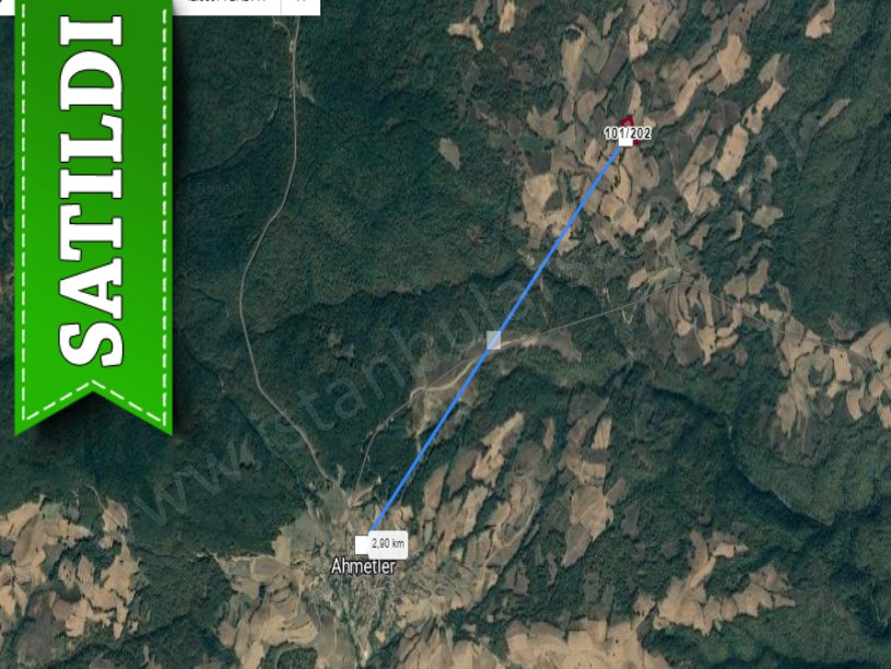 Kırklareli Kofçaz Ahmetler Köyünde Satılık Arsa , 706 m2 Hisseli 