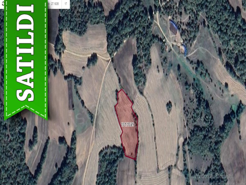 Kırklareli Kofçaz Ahmetler Köyünde Satılık Arsa , 668 m2 Yola Yakın Hisseli 