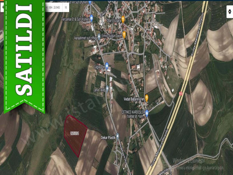 Çatalca Nakkaşta  Satılık Arsa , 2,412 M2 Evlere Yakın Hisseli
