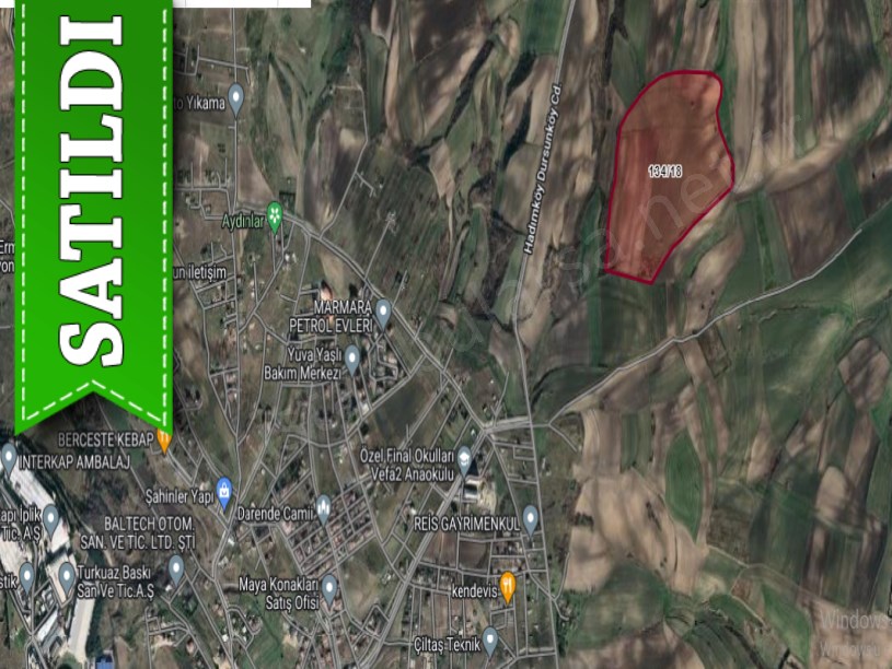 Arnavutköy Dursunköyde Satılık Arsa , 1,500 M2 Hisseli Caddeye Yakın
