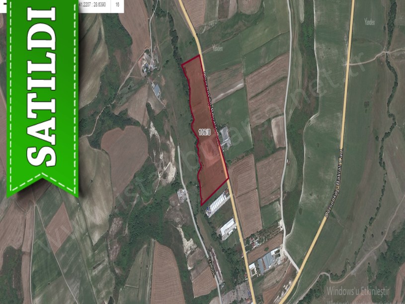 Arnavutköy Dursunköyde Satılık Arsa , 778 M2 Hisseli Cadde Cephe 