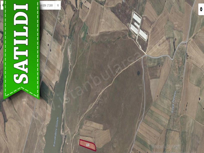 Kırklareli Merkez Kavakderede Satılık Arsa , 230 M2 Yolu Var Hisseli 