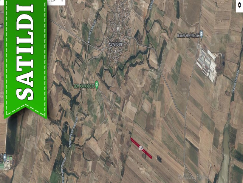 Kırklareli Merkez Kavakderede Satılık Arsa , 252 M2 Hisseli 