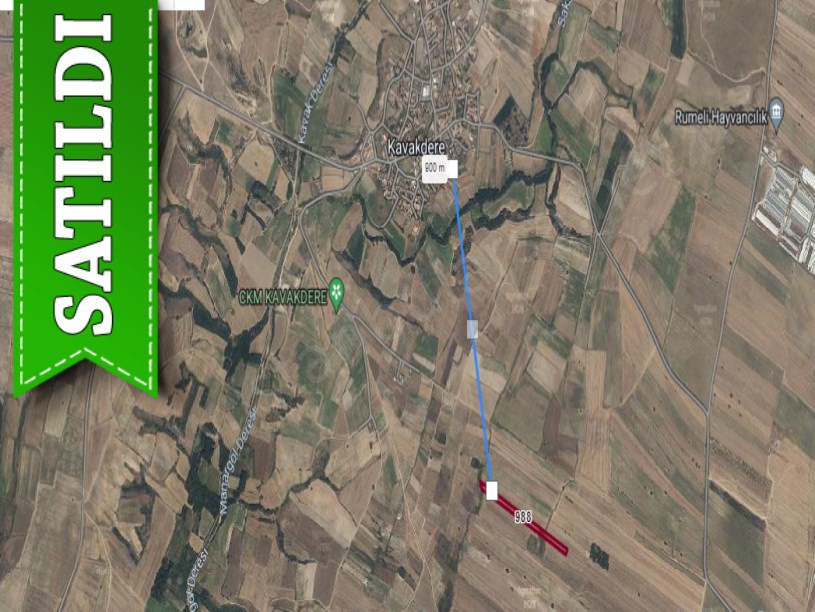 Kırklareli Merkez Kavakderede Satılık Arsa , 252 M2 Hisseli 