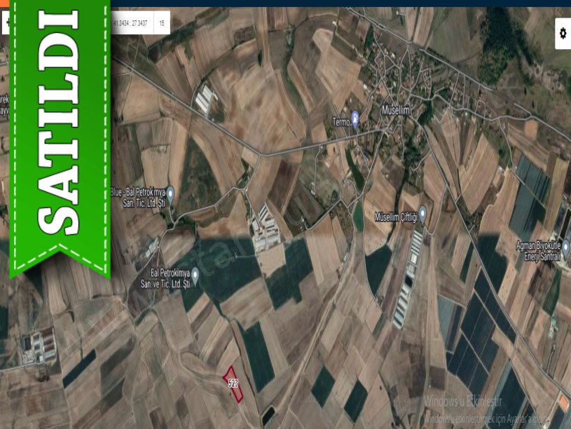 Kırklareli Lüleburgaz Müsellim Köyünde Satılık Arsa , 300 m2 Çaplı Hisseli 