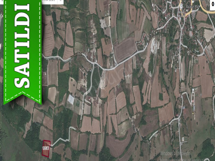 Arnavutköy Balabanda Satılık Arsa , 120 M2 Çevrili Yolu Var