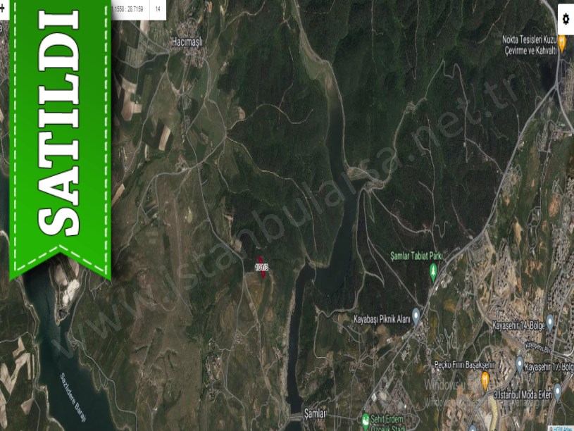 Arnavutköy Hacımaşlıda Satılık Tarla , 5,956 m2 Tek Tapu İmarlı 