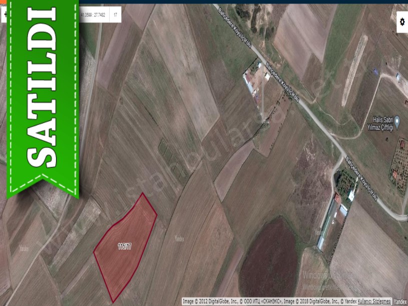 Tekirdağ Saray Bahçedere Satılık Tarla , 16,300 m2 Müstakil 