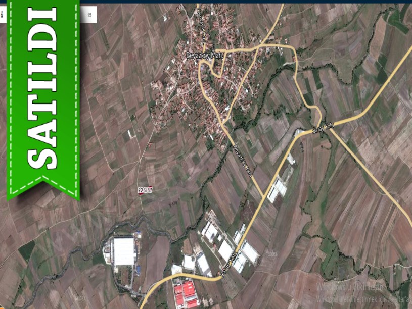 Tekirdağ Saray Beyazköyde Satılık Tarla , 1, 860 m2 Müstakil Yolu Var