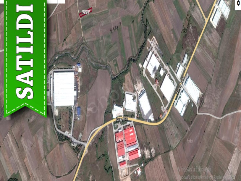 Tekirdağ Saray Beyazköyde Satılık Tarla , 1, 860 m2 Müstakil Yolu Var