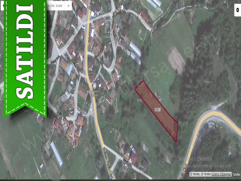 Çatalca Belgratta Satılık Arsa , 150 m2 Evlere Yakın Hisseli 