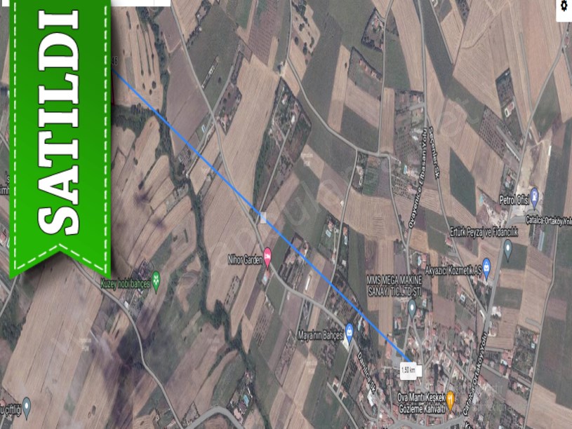 Çatalca Ovayenicede Satılık Arsa , 618 M2 Hisseli Evlere Yakın 