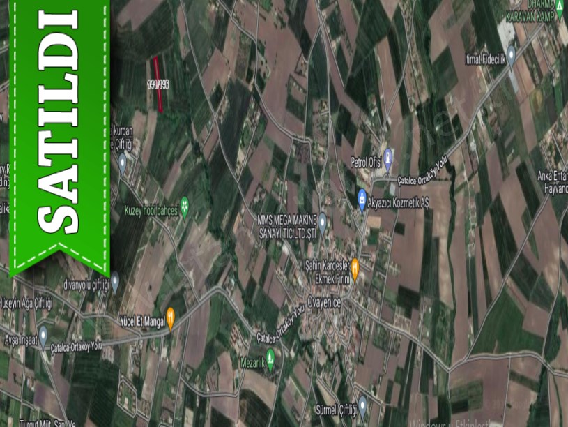 Çatalca Binkılıçta Satılık Arsa , 280 m2 Çaplı Hisseli