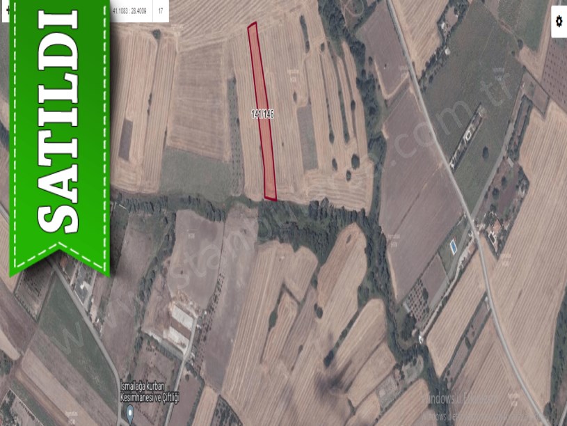 Çatalca Ovayenicede Satılık Arsa , 618 M2 Hisseli Evlere Yakın 