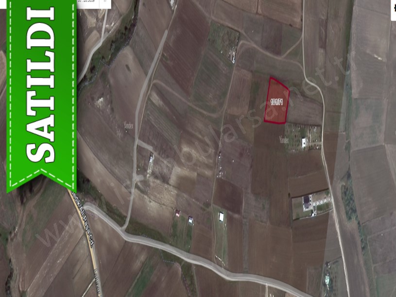 Çatalca Elbasanda Satılık Tarla , 3,413 m2 Tek Tapu Tepe Konumda 