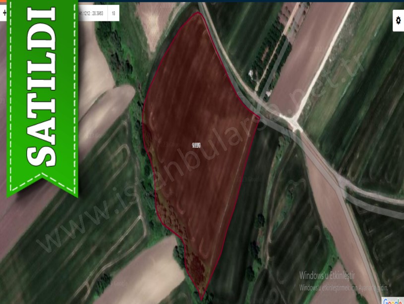 Çatalca Ovayenicede Satılık Arsa , 1,175 M2 Kadastro Yoluna Cephe