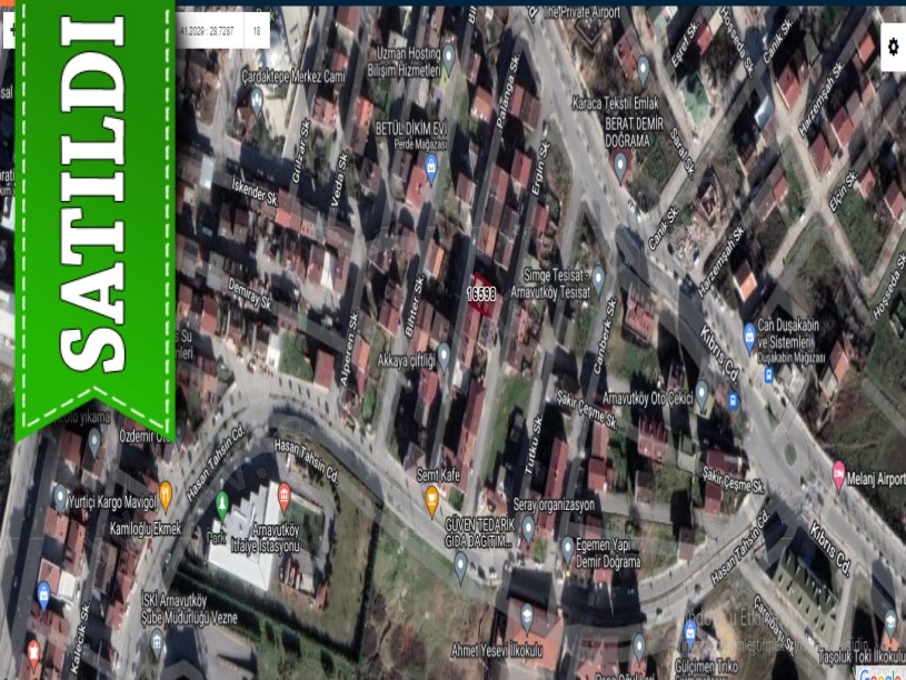  Arnavutköy NeneHatun Mah. Satılık Arsa , 128 M2 3 Kat İmarlı Müstakil