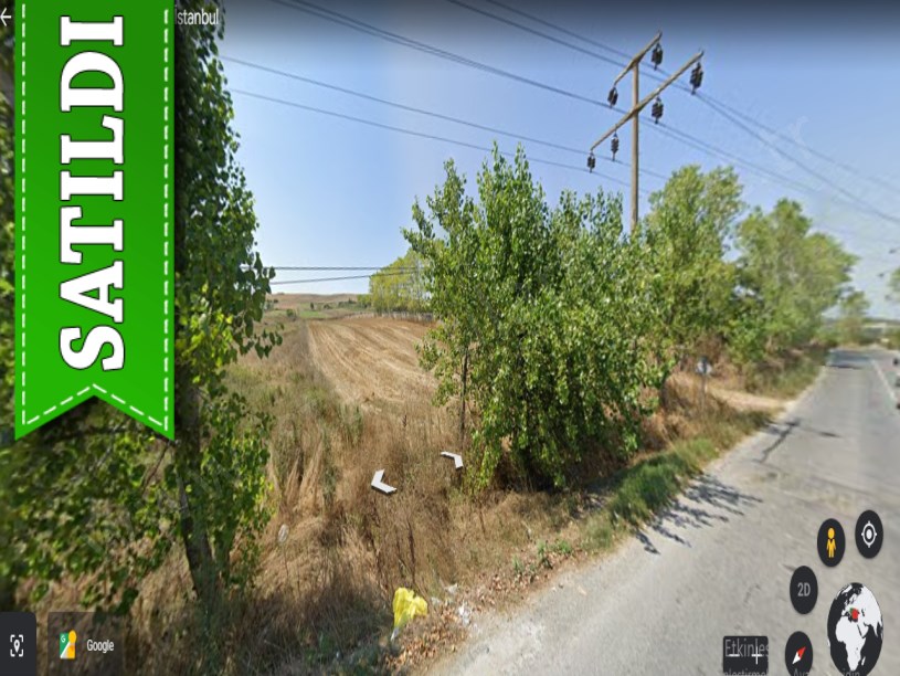 Arnavutköy Dursunköyde Satılık Arsa , 1000 M2 Cadde Cephe Çevrili 