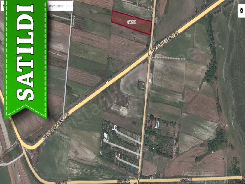 Arnavutköy Dursunköyde Satılık Arsa , 1000 M2 Cadde Cephe Çevrili 
