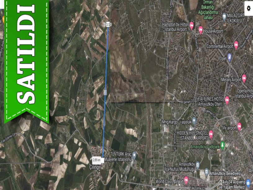 Arnavutköy Çilingirde Satılık Arsa , 311 M2 Hisseli
