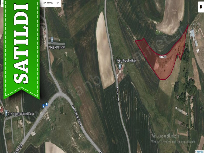 Arnavutköy Çilingirde Satılık Arsa , 968 M2 Hisseli