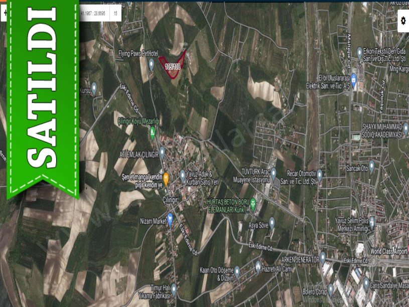 Arnavutköy Çilingirde Satılık Arsa , 968 M2 Hisseli