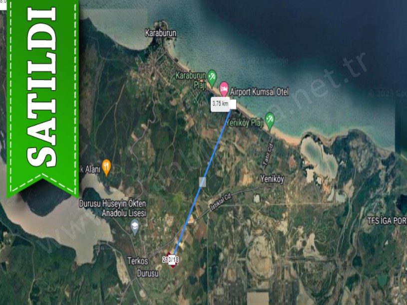 Arnavutköy Yeniköyde Satılık Arsa , 3,668 M2 Cadde Cephe 