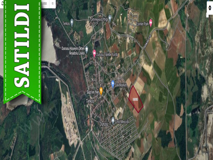 Arnavutköy Yeniköyde Satılık Arsa , 3,668 M2 Cadde Cephe 