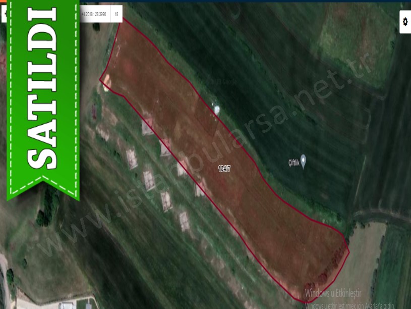 Çatalca İnceğizde Satılık Arsa , 500 m2 Çaplı 