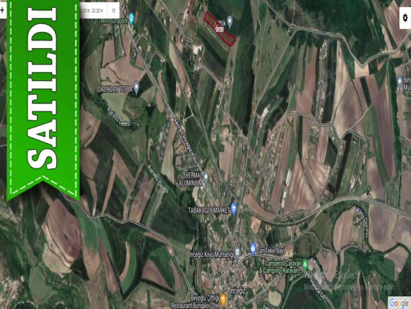 Çatalca İnceğizde Satılık Arsa , 500 m2 Çaplı 