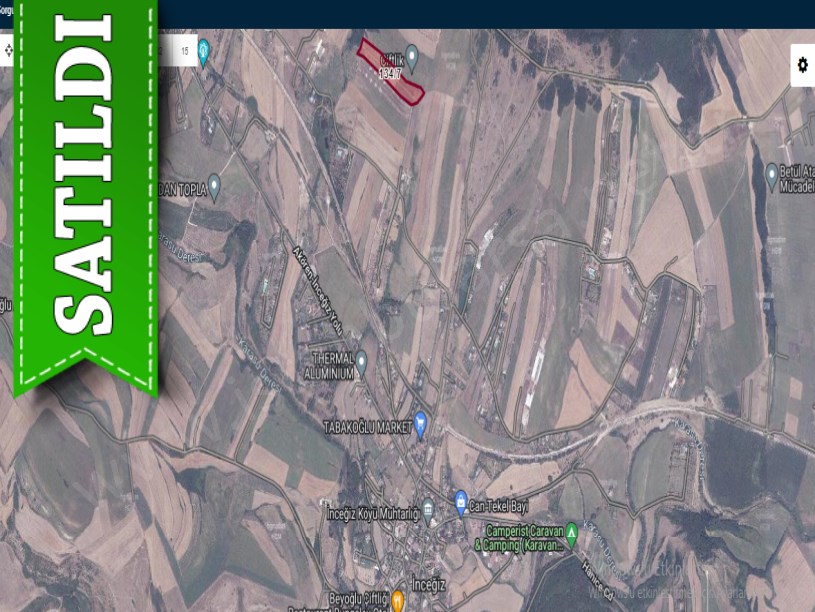 Çatalca İnceğizde Satılık Arsa , 500 m2 Çaplı 