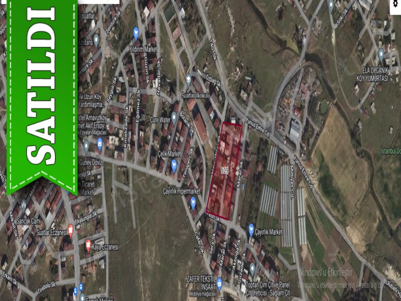 Arnavutköy İmrahorda Satılık Arsa , 156 M2 Merkezde Hisseli 