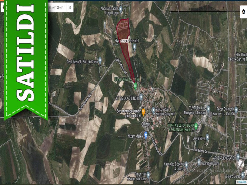 Arnavutköy Çilingirde Satılık Arsa , 240 M2 Çevrili Yolu Var