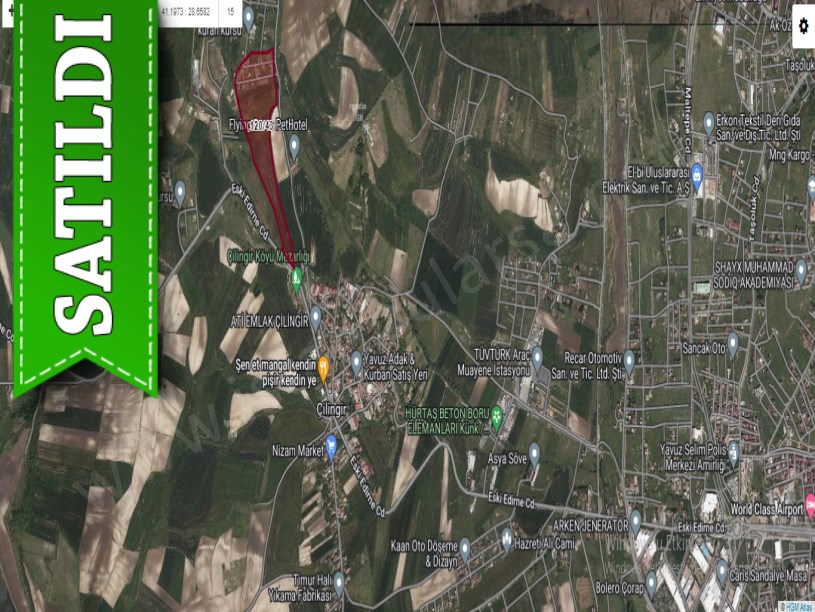Arnavutköy Çilingirde Satılık Arsa , 240 M2 Çevrili Yolu Var