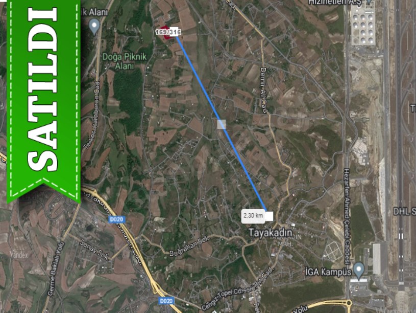 Arnavutköy Tayakadında Satılık Arsa ,  251 M2 Yolu Var Evlerin Yakını 