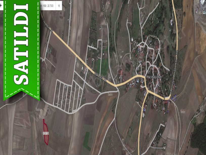 Arnavutköy Hacımaşlıda Satılık Arsa , 780 m2 Hisseli İmarlı