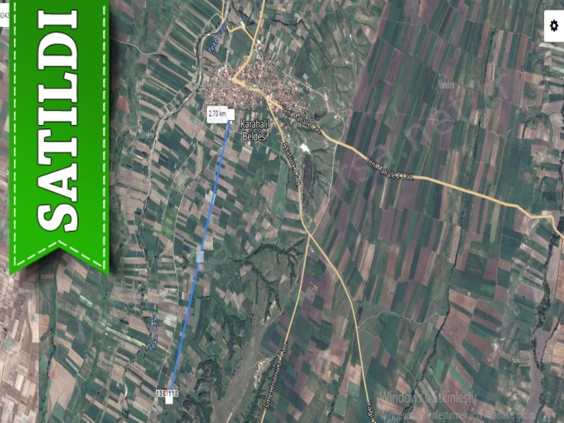 Kırklareli Babaeski Karahalil Köyünde Satılık Arsa , 652 M2 Hisseli