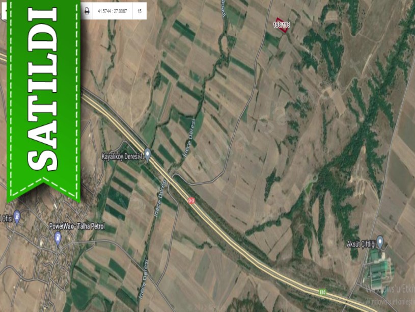 Kırklareli Babaeski Karahalil Köyünde Satılık Arsa , 652 M2 Hisseli