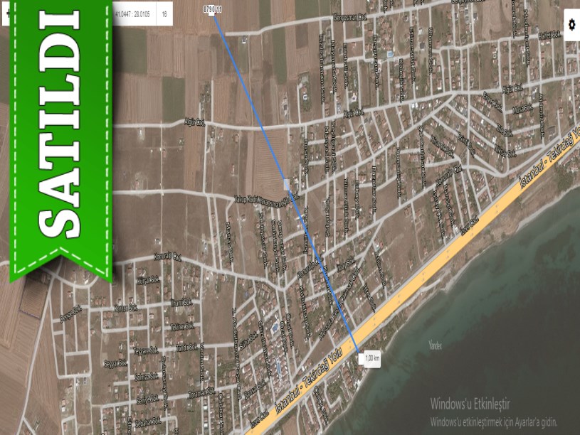 Silivri Gümüşyakada Satılık Arsa , 300 m2 Müstakil Denize Yakın
