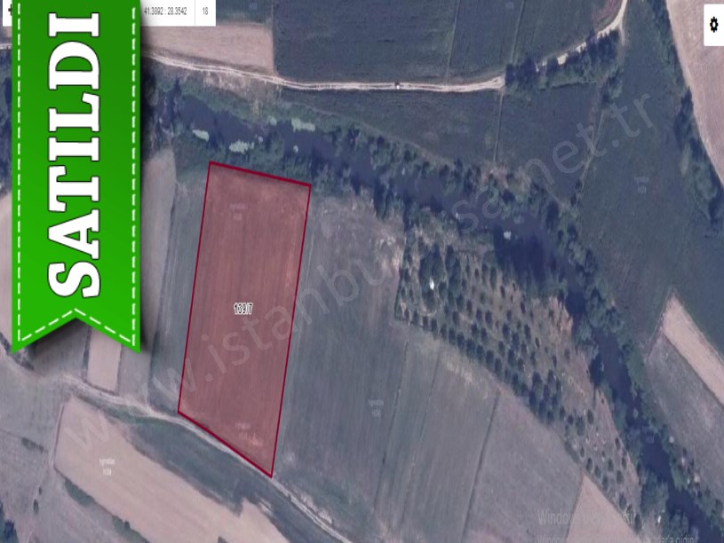 Çatalca Karacaköyde Satılık Tarla , 9,988 m2 Müstakil Yolu Var