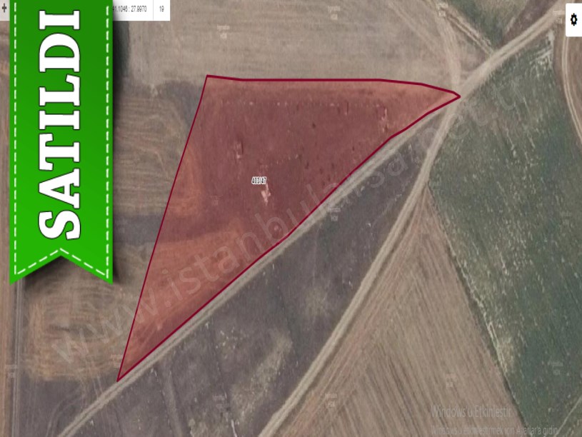 Silivri Değirmenköyde Satılık Arsa , 396 M2 Çaplı Çevrili 